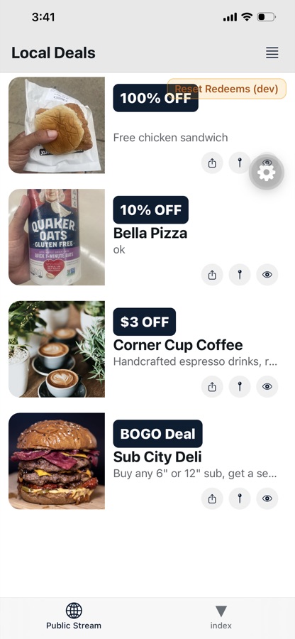 Today on Main — discovery feed